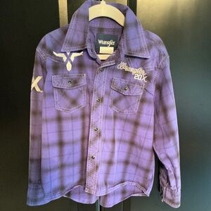 Wrangler 5-6 years Pearl snap shirt